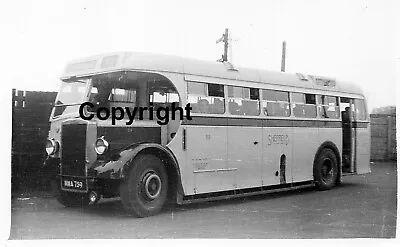 £1.10 • Buy Sheffield Corporation KWA759 KWA 759 Leyland PSU Strachan Coach B&W Bus Photo