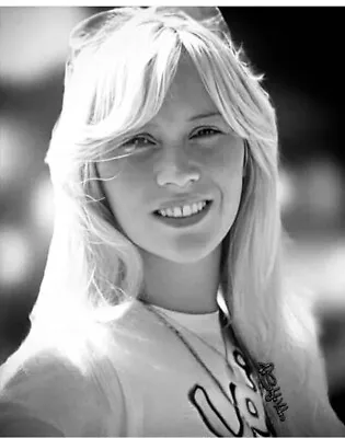 Iconic Beauty Scarce Large Photo ABBA Agnetha Faltskog Good Condition • £1.99