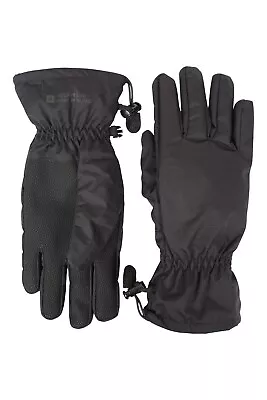 Mountain Warehouse Classic Waterproof Men's Gloves Textured Fleece Lined Gloves • £16.99