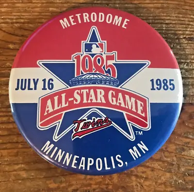 Minnesota Twins Pin 1985 All Star Game MLB Minneapolis Metrodome • $19.99