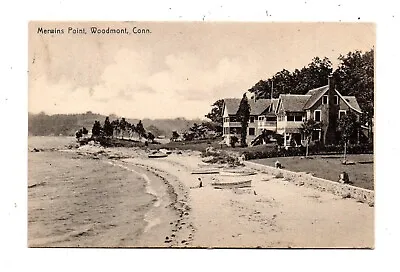 WOODMONT MILFORD CT ~ MERWIN'S POINT HOMES BEACH ROTOGRAPH PUB ~ Used 1907 • $11.49