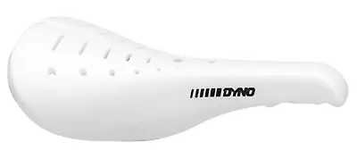 Dyno Pro Compe 2123 Old School BMX Freestyle Saddle (REISSUE) - WHITE • $79.99