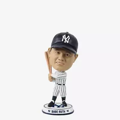 Babe Ruth New York Yankees Home Jersey Mini Bighead Bobblehead MLB Baseball • $59.99