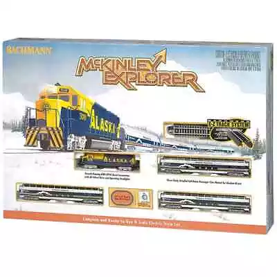 Bachmann - McKinley Explorer Train Set -- Alaska Railroad - N Gauge New MIB • $159.95