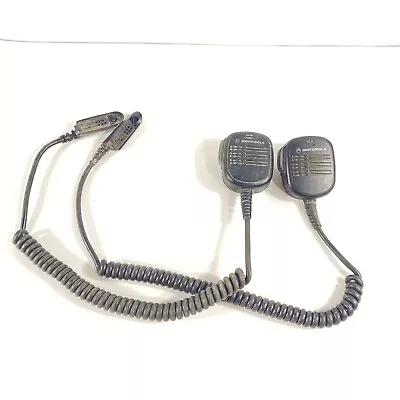 Motorola HMN9052E Microphone Speaker LOT OF 2 • $24.95