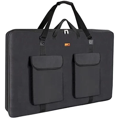 $71.52 • Buy Art Portfolio Case 24 X 36, Artist Portfolio Bag Waterproof Canvas Carrying Ca