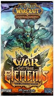 * War Of The Elements * Booster Pack New Sealed WOW Savage Raptor Loot? • $23.39