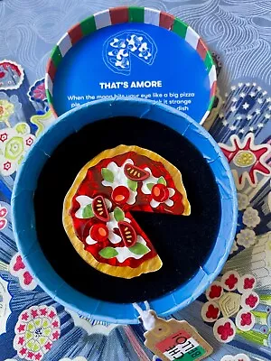Erstwilder THAT’S AMORE Pizza Brooch / CHE BELLO Collection • $95