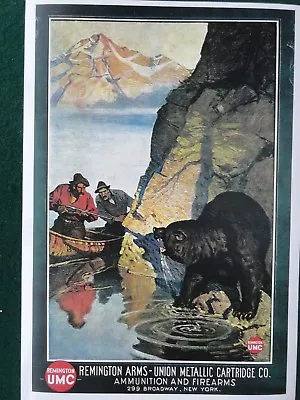 Remington Firearms Advertising Poster & Union Metallic Cartridge Co. UMC-Co. • $7.50