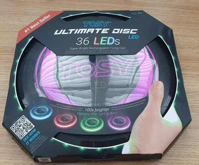 £59 • Buy TOSY Ultimate Flying Disc 36 LEDs Purple Frisbee (Brand New)