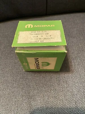 Nos Dodge Mopar Chrysler Thermostat 180 Degree's 867040 5930-741-8932 • $15