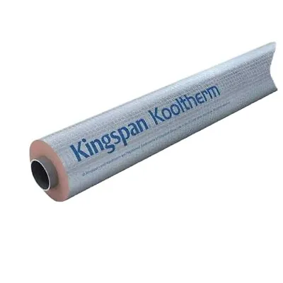 £7.95 • Buy Kingspan Kooltherm Phenolic Pipe Insulation 1m Long-15mm-22mm