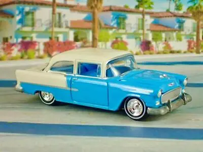 Sleeper 1955 55 Chevy Bel Air V-8 Street Rod 1/64 Scale Limited Edition II • $20.99
