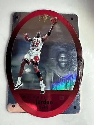 Michael Jordan 1996 Upper Deck SPx #8 Die Cut Hologram Chicago Bulls • $35