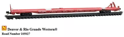 Micro-trains (n) 071 00 531 Drgw 89ft Tofc Flat Car # 105027  - New • $24