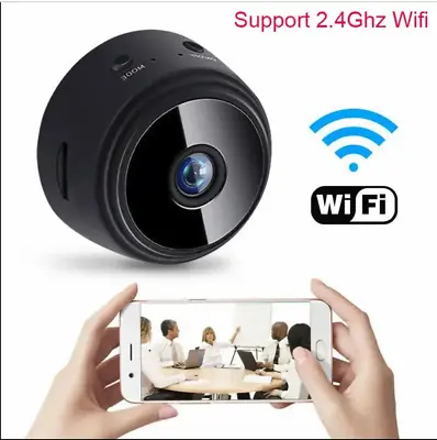 Mini Wifi Camera Smart Home HD 720P Wireless IP Camera Night Vision Inc SD Card • £9.49