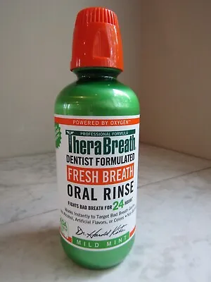 $8.99 • Buy TheraBreath Dentist Formulated Fresh Breath Mouthwash Mild Mint 16 Fl Oz
