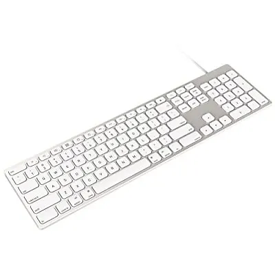 Aluminum Usb Wired Keyboard With Numeric Keypad For Apple Mac Pro Mini Mac Ima • $50.59
