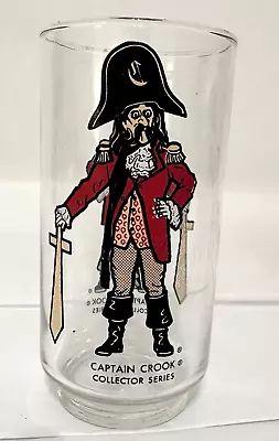 Vintage McDonald’s Collector Series Captain Crook Tumbler Glass 1977 • $13.99