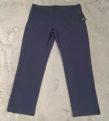 Oakley Take Pro 3.0 Golf Pants Mens 38x30 Fathom Blue Regular Fit Stretch • $39.99