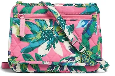 Nwt Vera Bradley Retired Tropical Paradise Petite Crossbody+free Market Tote • $35