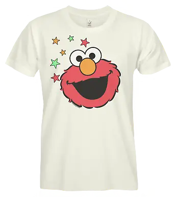 £19.99 • Buy Ladies Sesame Street Elmo Face T Shirt 10 12 14 16 18 20 Retro Summer Top Gift