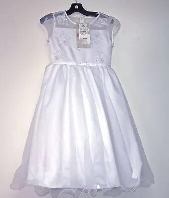 £52.34 • Buy Us Angels NEW Girls Teen FORMAL WEDDING CONFIRMATION DRESS Sz: 14 RTL: $160 Q747