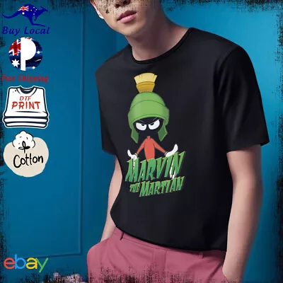 Marvin The Martian T Shirt XS - US 7XL Retro Cartoon Comic Pop Culture Tee • $47.50