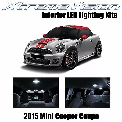 XtremeVision Interior LED For Mini Cooper Coupe 2015+ (11 PCS) Pure White • $11.99