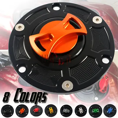 $19.51 • Buy Motorcycle CNC Keyless Fuel Gas Tank Cap Cover For TRIUMPH 955I ALL YEAR