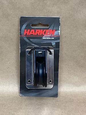 Harken 075 1.75 In Double Exit Thru Deck Inline Dinghy Block With Coverplate • $44.95