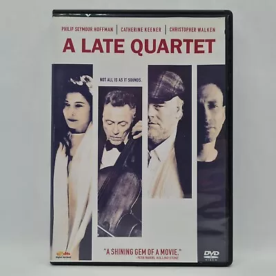 A Late Quartet (DVD 2012) Philip Seymour Hoffman Christopher Walken Region 1 • $12.87