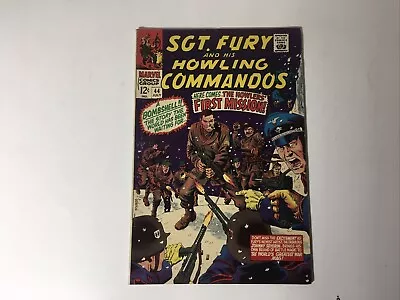 ⚡️Sgt. Fury And His Howling Commandos #44 . Severin Cover 1967 Marvel⚡️ • $12.95