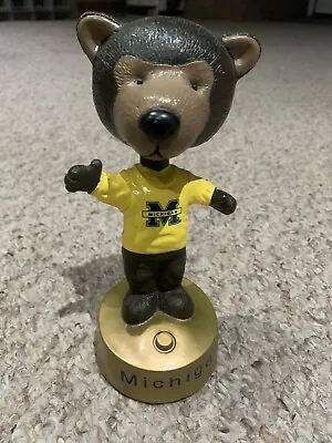 Michigan Wolverines Gemmy Musical Bobble Head Let’s Go BlueHail To The Victors • $71