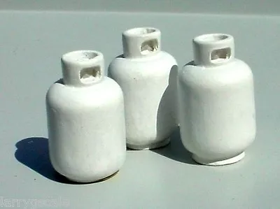 Propane Tanks (3) Miniatures For Your Model Train & Modeling Dioramas  • $12.95