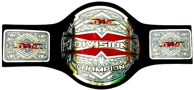 NEW TNA X DIVISION Championship WRESTLING TITLE BELT Brass Adult Size Black • $135