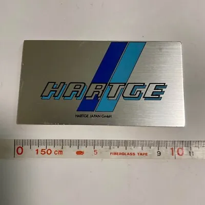 HARTGE Emblem Plate BMW E24 E28 E30 E31 E32 E34 E37 • $157