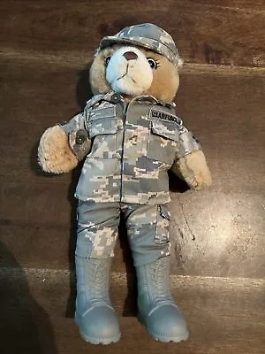 Vintage 1989 Bear Forces Of America 12  Tan US Air Force Teddy Bear Plush • $12.99