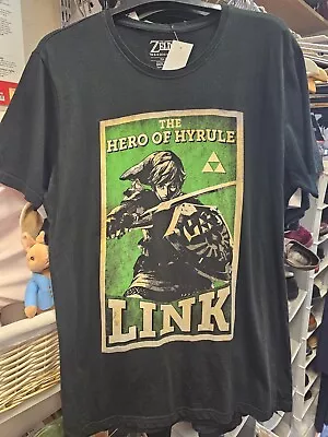 Nintendo The Legend Of Zelda Hero Of Hyrule  T-Shirt + Twilight Princess Cd XL • £9.99