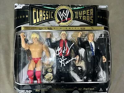 WWE Classic Superstars Ric Flair Bobby Heenan & Mr. Perfect 3 Pk Jakks Signed • $49.99