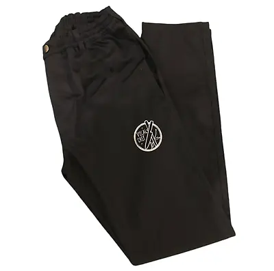 The Vocal Chef Company Tapered Fitted Chef Trousers Slim Leg Black. • £18.99