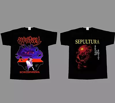 S-5xl Sepultura Beneath The Remains Schizophrenia New Short/long Sleeve T-shirt • £13.19