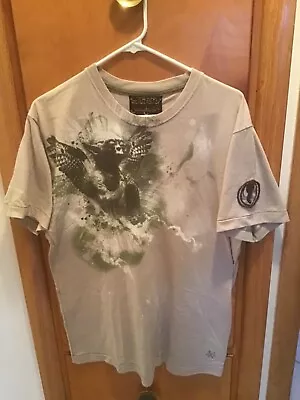 MARC ECKO Star Wars Cut & Sew Men's T-Shirt Baby Yoda Mandalorian Sz Large • $12