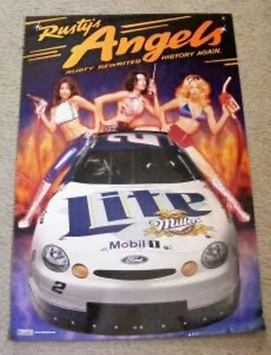 Miller Lite Rustys Angels 20 X 30 Poster • $12