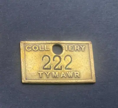 £5.99 • Buy Tymawr. 222  .    Colliery Miners Pit Check