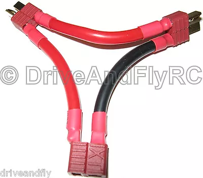 Dean T Plug Y 10 Gauge Wire Harness Series Battery Connector Adapter 10 AWG USA • $13.99