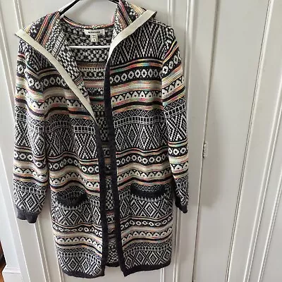 Monteau Los Angeles Cardigan Aztec Pattern M • $12.99