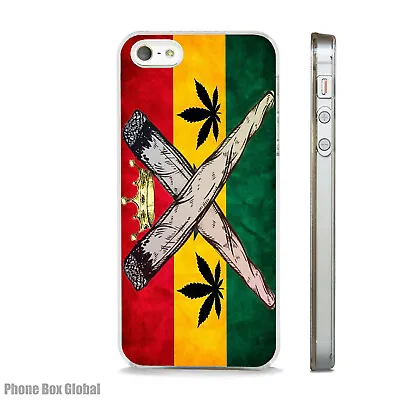 £6.29 • Buy  Weed Marljuana Bob Marley Art Case Fit Iphone 4 4s 5 5s 5c 6 6s 7 8 Se Plus X S