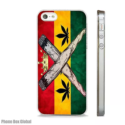 £6.29 • Buy  Weed Marljuana Bob Marley Art Case Fit Iphone 4 4s 5 5s 5c 6 6s 7 8 Se Plus X S