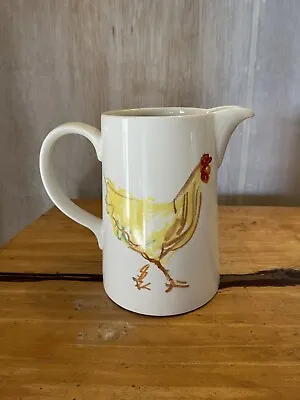 Vintage Tiffany Rooster Pitcher By Tiffany And Co England 1998 Retired 7.5 X 5  • $250